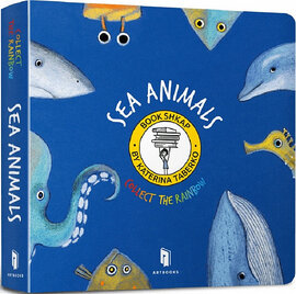 Collect the rainbow. Sea animals - фото книги