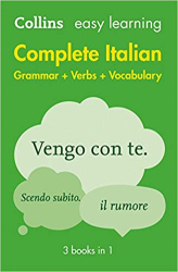 Collins Easy Learning Italian Complete Grammar, Verbs and Vocabulary (3 books in 1) - фото обкладинки книги