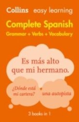 Collins Easy Learning Spanish Complete Grammar, Verbs and Vocabulary (3 books in 1) - фото обкладинки книги