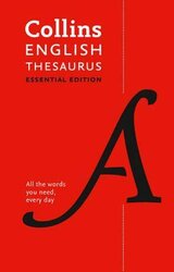 Collins English Thesaurus Essential edition: 300,000 Synonyms and Antonyms for Everyday Use - фото обкладинки книги