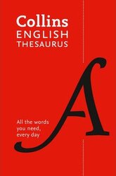 Collins English Thesaurus Paperback edition: 300,000 Synonyms and Antonyms for Everyday Use - фото обкладинки книги