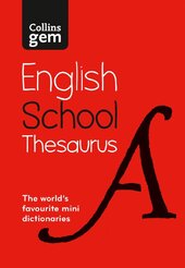 Collins Gem English School Thesaurus 6th Edition - фото обкладинки книги