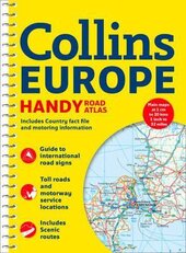 Collins Handy Road Atlas Europe - фото обкладинки книги