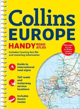 Collins Handy Road Atlas Europe - фото книги