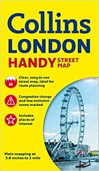 Collins Handy Street Map London - фото обкладинки книги