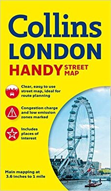 Collins Handy Street Map London - фото книги