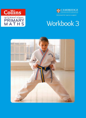 Collins International Primary Maths 3 Workbook - фото обкладинки книги