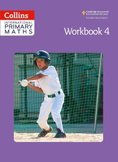 Collins International Primary Maths 4 Workbook - фото обкладинки книги