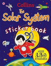 Collins Solar System Sticker Book - фото обкладинки книги