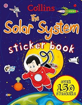 Collins Solar System Sticker Book - фото книги