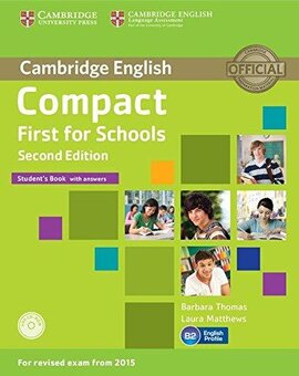 Compact First for Schools Student's Book with Answers with CD-ROM - фото книги