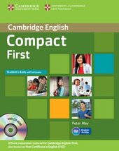 Compact First Student's Book with Answers with CD-ROM - фото обкладинки книги