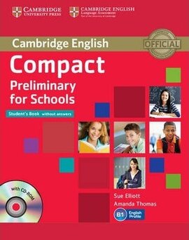 Compact Preliminary for Schools. Student's Book without Answers with CD-ROM - фото книги