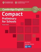 Compact Preliminary for Schools. Teacher's Book - фото обкладинки книги