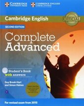 Complete Advanced 2nd Edition. Student's Pack (Student's Book+Answers+CD-ROM and Class Audio CDs) - фото обкладинки книги