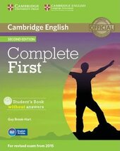Complete First 2nd Edition. Student's Book without Answers with CD-ROM - фото обкладинки книги