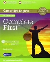 Complete First 2nd Edition. Student's Pack (Student's Book without Answers + CD-ROM, Workbook without Answers + CD) - фото обкладинки книги
