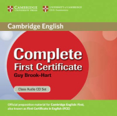 Complete First Certificate Class Audio CD Set - фото обкладинки книги