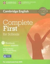 Complete First for Schools. Student's Pack (Student's Book without Answers + CD-ROM, Workbook without Answers + CD) - фото обкладинки книги