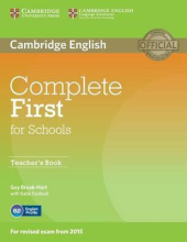 Complete First for Schools. Teacher's Book - фото обкладинки книги