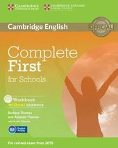 Complete First for Schools. Workbook without Answers + Audio CD - фото обкладинки книги