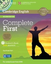 Complete First Student's Book Pack (Student's Book with Answers with CD-ROM, Class Audio CDs (2)) - фото обкладинки книги