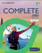 Complete First Third edition Student's Book without answers - фото обкладинки книги