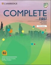Complete First Third edition Workbook with answers and Downloadable Audio - фото обкладинки книги