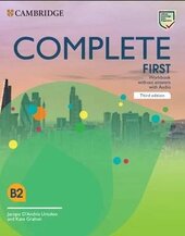 Complete First Third edition Workbook without answers and Downloadable Audio - фото обкладинки книги