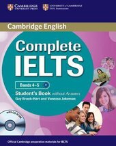 Complete IELTS Bands 4-5. Student's Book + CD-ROM without  Answers - фото обкладинки книги