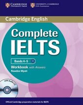 Complete IELTS Bands 4-5. Workbook + Answers + Audio CD - фото обкладинки книги
