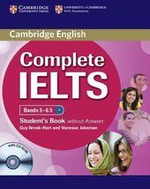 Complete IELTS Bands 5-6.5. Student's Book + CD-ROM without  Answers - фото обкладинки книги