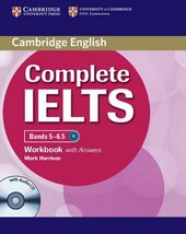 Complete IELTS Bands 5-6.5. Workbook + Answers + Audio CD - фото обкладинки книги
