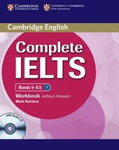 Complete IELTS Bands 5-6.5. Workbook without Answers + Audio CD - фото обкладинки книги