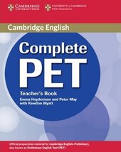 Complete PET. Teacher's Book - фото обкладинки книги