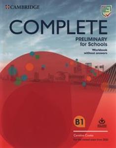 Complete Preliminary for Schools 2 Ed WB w/o Answers with Audio Download - фото книги