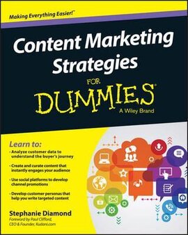 Content Marketing Strategies For Dummies - фото книги