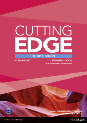 Cutting Edge 3rd Edition Elementary Students' Book (with DVD) (підручник) - фото обкладинки книги