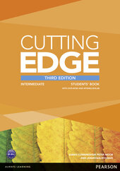 Cutting Edge 3rd Edition Intermediate Students' Book with DVD + MyEnglishLab (підручник) - фото обкладинки книги