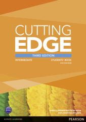 Cutting Edge 3rd Edition Intermediate Students' Book with DVD (підручник) - фото обкладинки книги