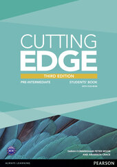 Cutting Edge 3rd Edition Pre-intermediate Students' Book with DVD (підручник) - фото обкладинки книги