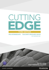 Cutting Edge 3rd Edition Pre-intermediate Teacher's Book with CD-ROM (книга вчителя) - фото обкладинки книги