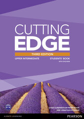 Cutting Edge 3rd Edition Upper Intermediate Students' Book with DVD (підручник) - фото обкладинки книги