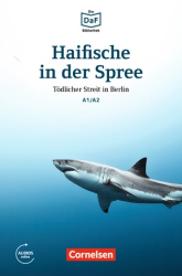 DaF-Krimis: A1/A2 Haifische in der Spree mit MP3-Audios als Download - фото обкладинки книги