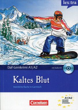 DaF-Krimis: A1/A2 Kaltes Blut mit Audio CD - фото книги