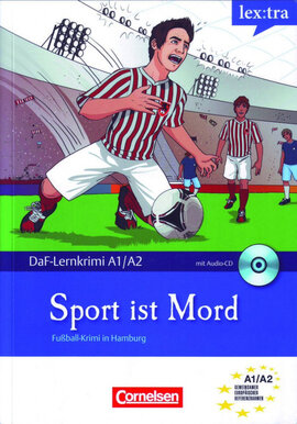 DaF-Krimis: A1/A2 Sport Ist Mord mit Audio CD - фото книги