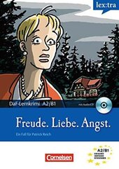 DaF-Krimis: A2/B1 Freude, Liebe, Angst mit Audio CD - фото обкладинки книги