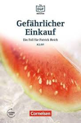 DaF-Krimis: A2/B1 Gefhrlicher Einkauf mit MP3-Audios als Download - фото обкладинки книги