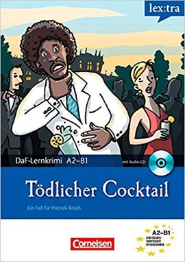 DaF-Krimis: A2/B1 Todlicher Cocktail mit Audio CD - фото книги