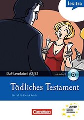 DaF-Krimis: A2/B1 Todliches Testament mit Audio CD - фото обкладинки книги